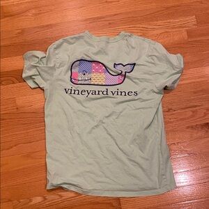 Vineyard Vines Green pocket Tee, S
